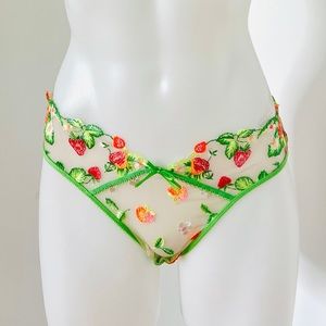 Lottie size S Brief Panty Green Honey Birdette